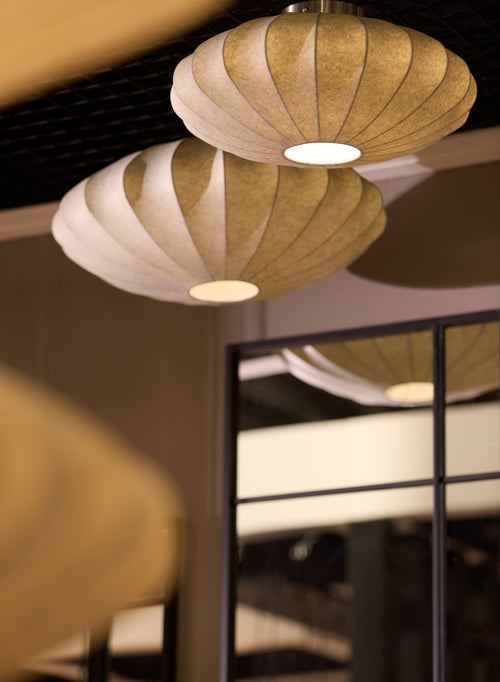 Light & Living plafonnière FAY - Ø40x17.5cm - bruin - vtwonen shop