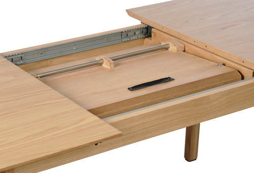 Rebellenclub Eetkamertafel Colac - 200/140 x 95 cm - Eiken - vtwonen shop