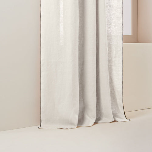 Madura gordijn Carlina - kalk/zwart - 200x280cm