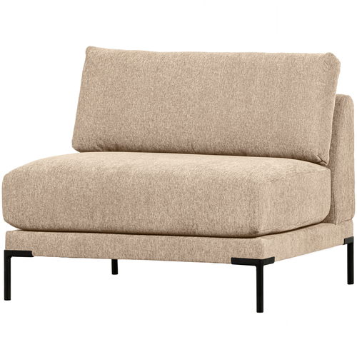 vtwonen loveseat bank element Couple - Polyester - Naturel Melange - 89x100x100 - vtwonen shop