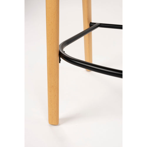 Dutchbone Babington Counter/ Barkruk 65 cm Naturel - Set van 2 - vtwonen shop