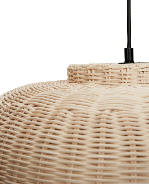 Hübsch hanglamp Chand - rotan - ø45xh27cm/e27