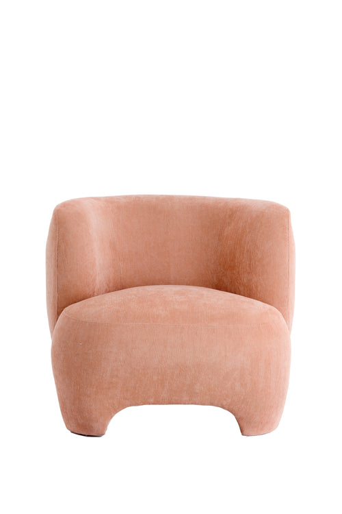 Light & Living fauteuil ZENICA - Ø80x71cm - oranje - vtwonen shop