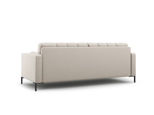 Cosmopolitan Design Bank Bali 4-zits, structurele stof, beige - 96x217x75cm