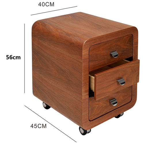 Kare Design Bureau voetstuk Club walnoot - vtwonen shop