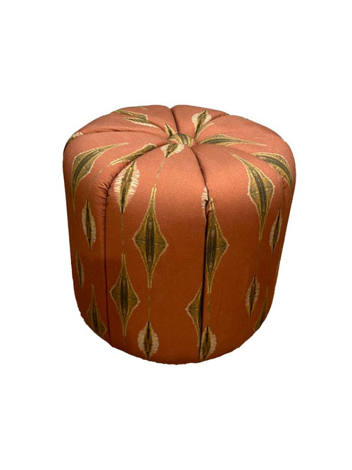 Catchii poef Ikat Flores - katoen - Ø 46cm - vtwonen shop