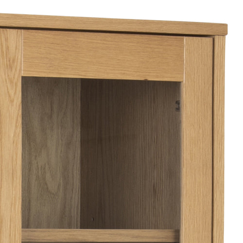 Rebellenclub Vitrinekast Tarnaby - Eiken Visgraat - vtwonen shop