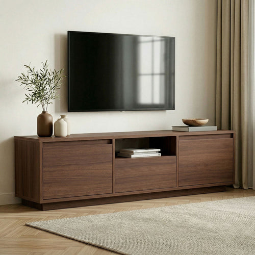 Calicosy - Tv-meubel LUME - Wit 160x30x42 cm