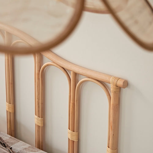 Tikamoon Rotan hoofdbord 160 cm - Naturel - vtwonen shop