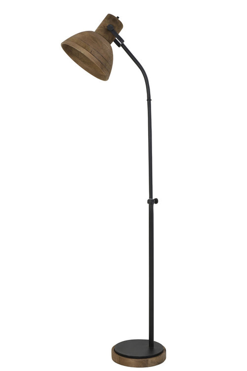 Light & Living vloerlamp  - bruin - 47x29x129 cm