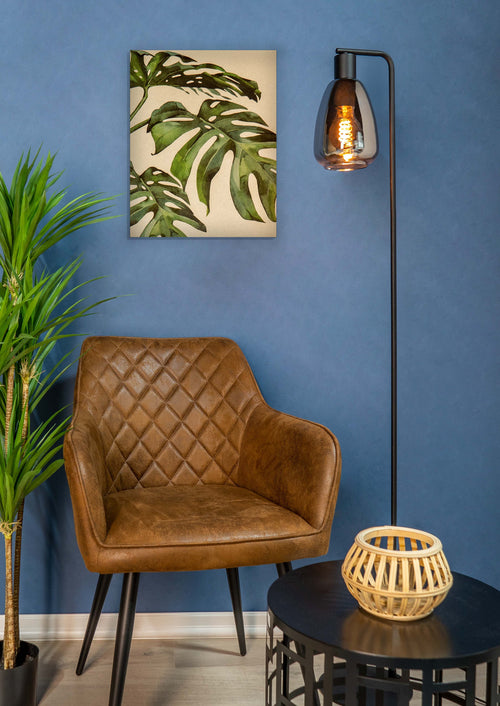 EGLO vloerlamp Chelvey - e27 - 150,5 cm - zwart