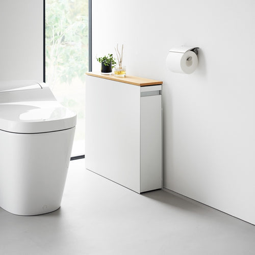 Yamazaki Badkamer Opbergrek - Tower - Wit - vtwonen shop