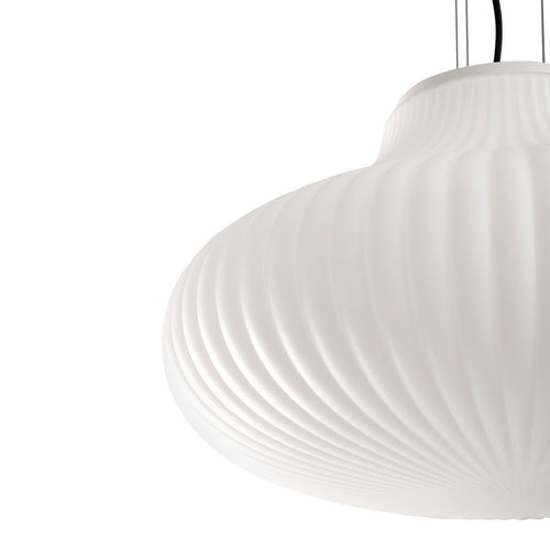 Faro ISABELLE 50cm Globe Hangende Plafondlamp Mat Wit