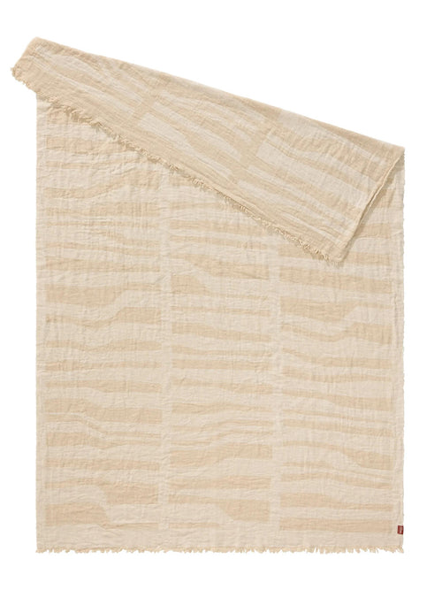 benuta deken Jana - créme/beige - 130x180 cm