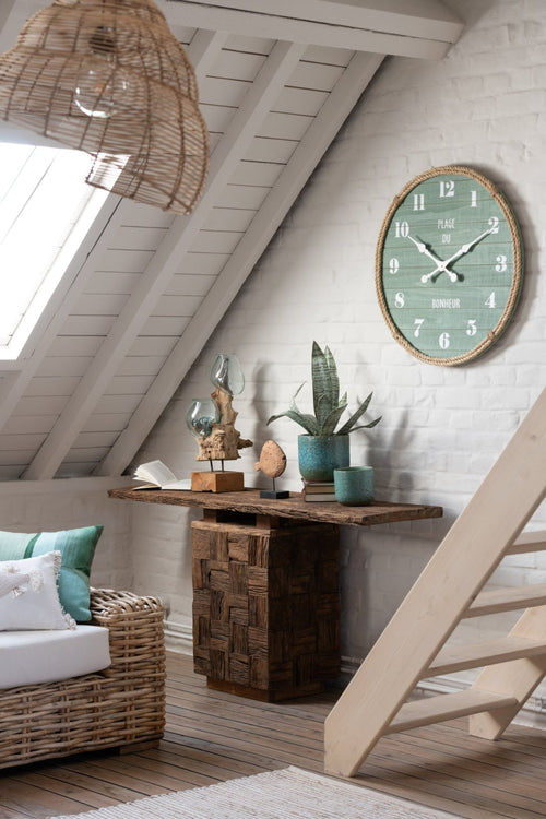 J-Line console Woody - hout - naturel