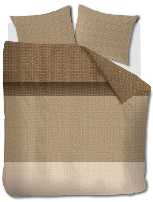 Beddinghouse Dekbedovertrek Sanna - 200 x 200/220 cm - Terra