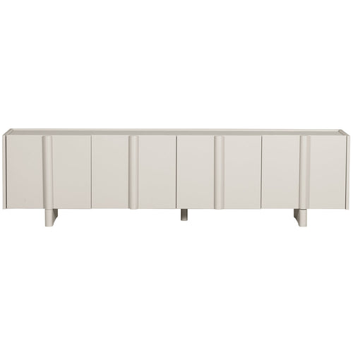 WOOOD tv-Meubel 200 cm & smalle kast 40 cm Basu - Grenen - Dust - 53x200x46/210x40x42 - vtwonen shop