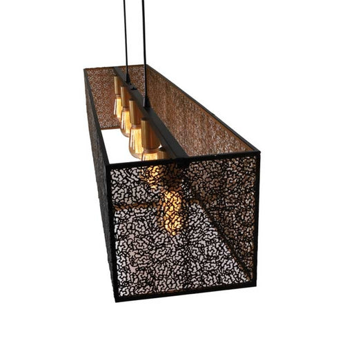 Freelight hanglamp Avola - 5 lichts - 120  x 140   cm - zwart - vtwonen shop