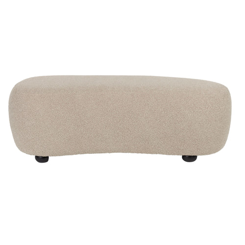 Housecraft Living Noxx Hocker Teddy stof Beige - vtwonen shop