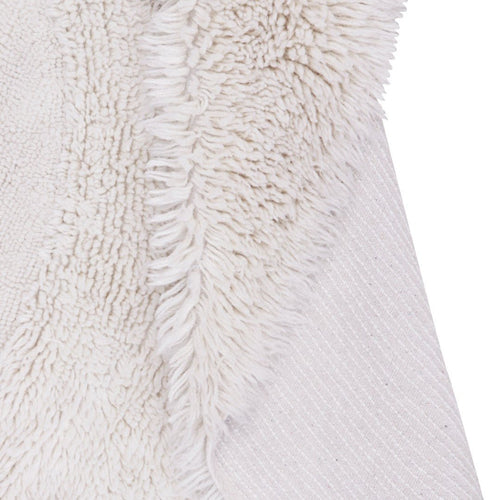Lorena Canals wasbaar vloerkleed Arctic Circle - Sheep Wit