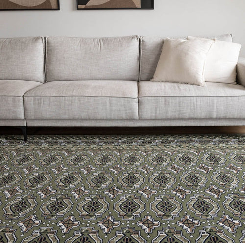 Vintage vloerkleed Marad Groen Interieur05 - 225 x 160 cm - vtwonen shop