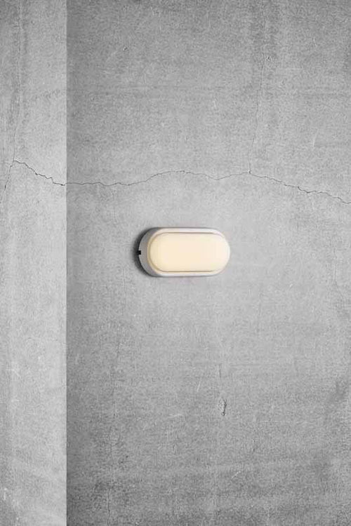 Nordlux Cuba Wandlamp buiten - LED - 3000K - IP54- Wit -Rechthoek - vtwonen shop