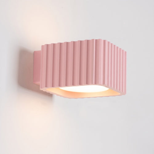 Sollux Lighting Wandlamp RIFF roze Gx53 - 10x12x6cm
