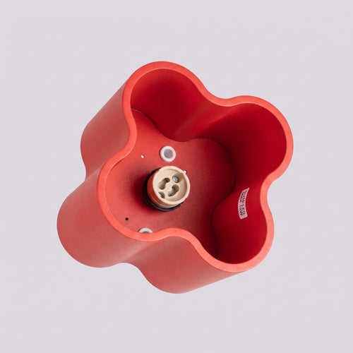 Sollux Lighting Plafondlamp OVIO 1 rood GU10 - 12x12x10cm