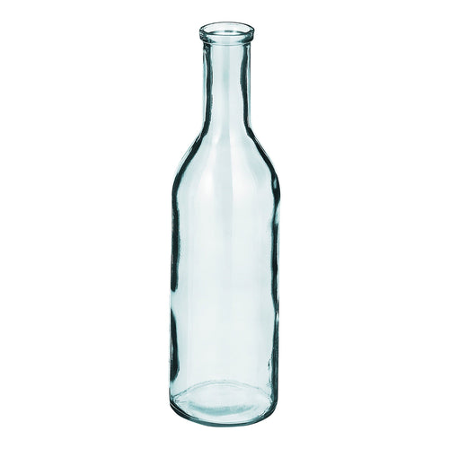 Mica Decorations Rioja Fles Vaas - H50 x Ø15 cm - Gerecycled Glas - Transparant - vtwonen shop