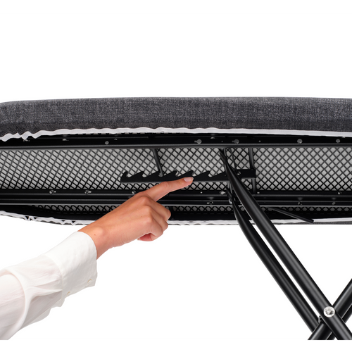 Brabantia Strijkplank B - 124x38 - strijkerhouder - denim black - vtwonen shop