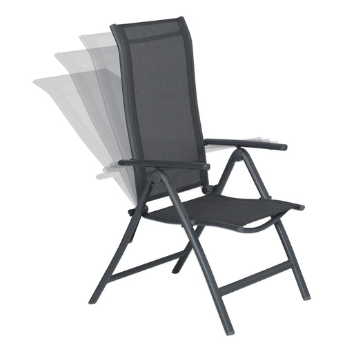 Limone verstelbare fauteuil - carbon black - antraciet - vtwonen shop