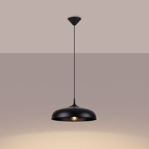 Sollux Lighting Hanglamp GINA zwart - 38x38x74cm