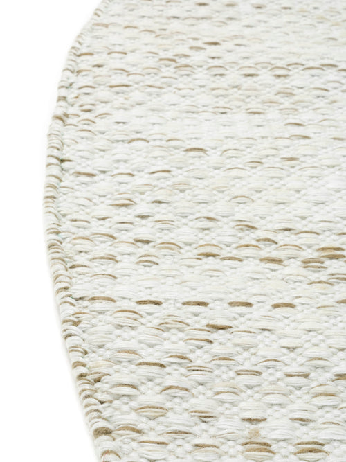 Vloerkleed MOMO Rugs Vaasa White Natural Rond (outlet) 200 rond