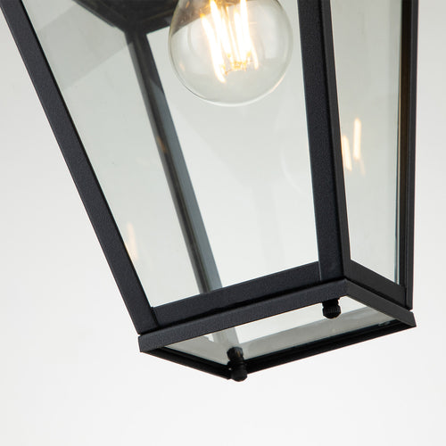 Elstead Hinkley Alford Outdoor hanglamp museum zwart, IP44