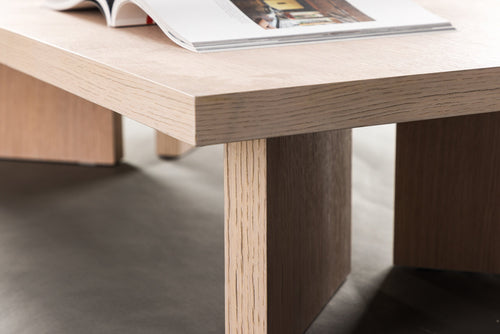 Rebellenclub Salontafel Vasa - 140 x 80 cm - Licht Eiken - vtwonen shop