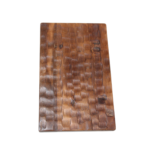 Raw materials krukje chiseled top - bruin - 40x25x20 cm - vtwonen shop