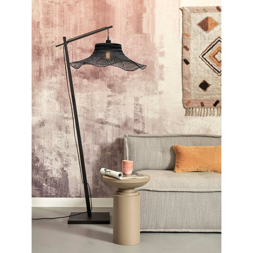 GOOD&MOJO vloerlamp Ibiza - zwart - Ø65cm - vtwonen shop