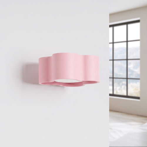 Sollux Lighting Wandlamp OVIO roze Gx53 - 12x14,5x6cm