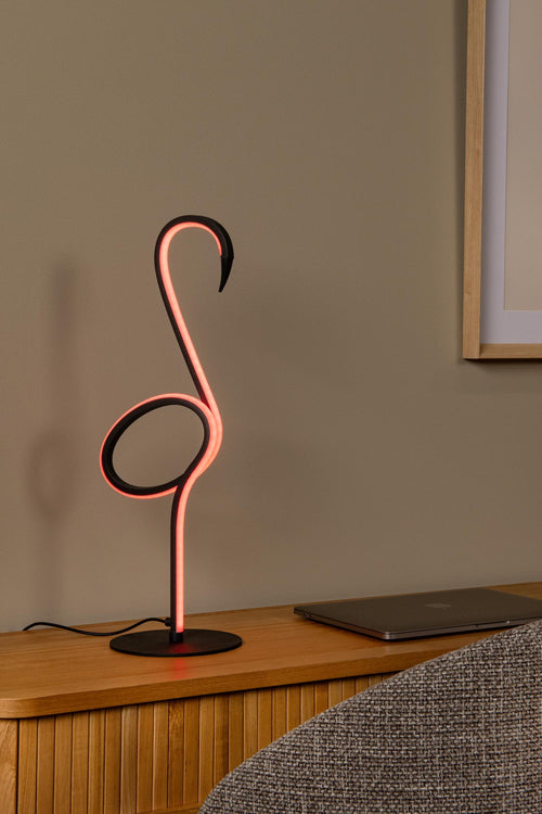 Lucide tafellamp FLAMINGO - Geïntegreerde LED - Multicolor