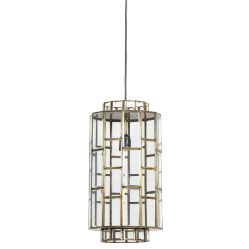 Light & Living hanglamp Søstrene - brons - Ø24cm