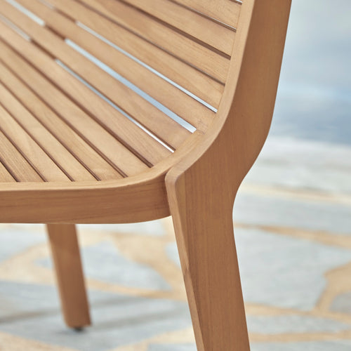 Tikamoon Massief teakhouten 2-zits tuinbank - Naturel - vtwonen shop