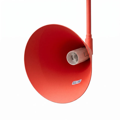 Sollux Lighting Wandlamp NOX rood - 14x61x30cm