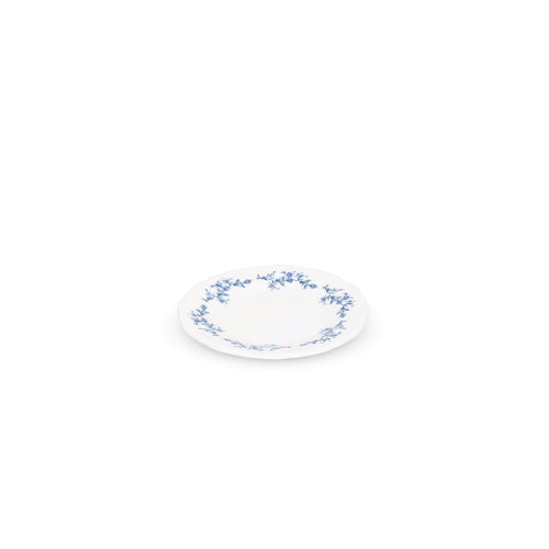 Bonbistro - Plat bord 16cm blue flower Retro - Set van 6