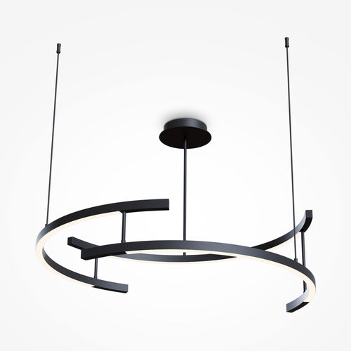 Maytoni - Hanglamp Line - Zwart - Ø83 - vtwonen shop