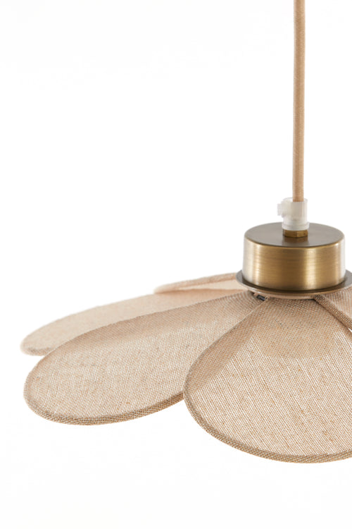 Light & Living hanglamp FYANO - Ø30.5x9cm - bruin