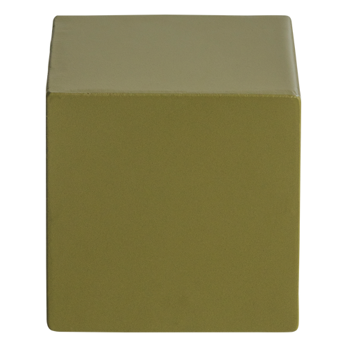 WOOOD wanddeco set vaas/kubus Numo - Metaal - Groen - 29x13x13