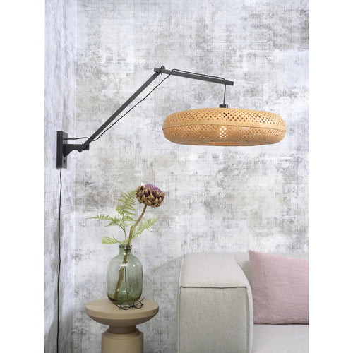 GOOD&MOJO wandlamp Andes - zwart - Ø40cm - vtwonen shop