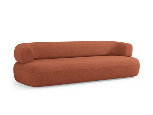 Micadoni Bank Jenny 4-zits, boucle, baksteen - 90x226x73cm