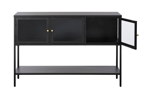 Rebellenclub Dressoir Nimbin - 132 x 88 cm - Zwart - vtwonen shop