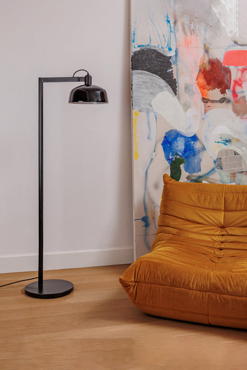 Faro Tatawin Zwarte vloertaaklamp